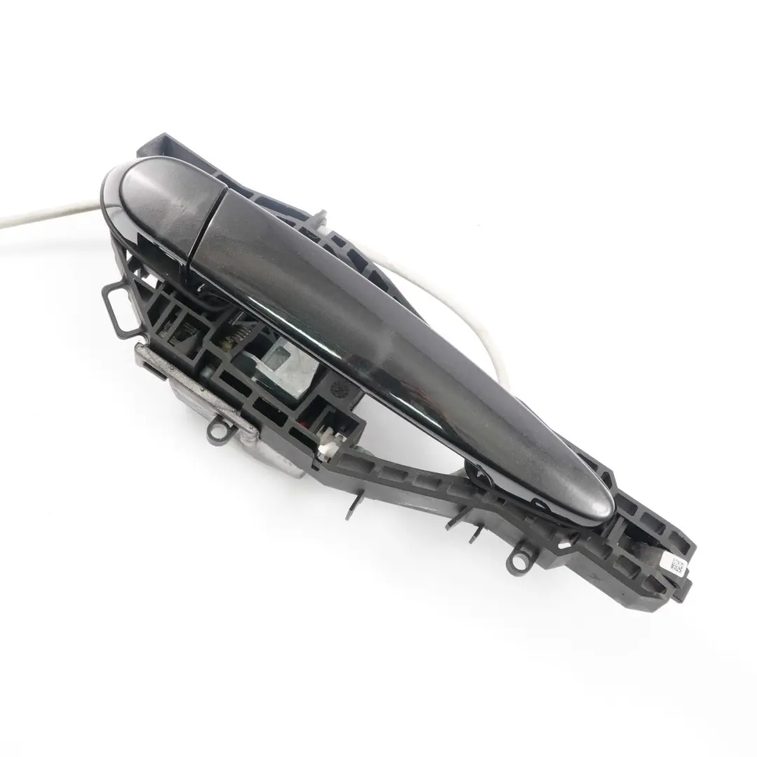 Door Grab Handle BMW F30 F31 3 Rear Right Outside Black Sapphire Metallic 475  - SKU 7242568-BS3 - Part number 7242568