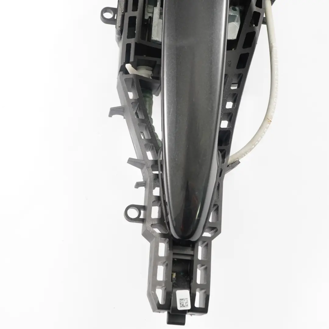 Door Grab Handle BMW F30 F31 3 Rear Right Outside Black Sapphire Metallic 475  - SKU 7242568-BS3 - Part number 7242568