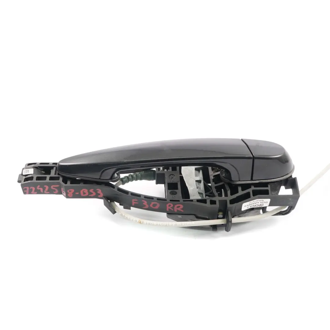 Griffbügel Griff Hinten Rechts Black Sapphire Metallic 475 für BMW 3 F30 F31 3 mit Teilenummer 7242568 BMW 3 F30 F31 3 Griffbügel Griff Hinten Rechts Black Sapphire Metallic 475 - SKU 7242568-BS3 - Teilenummer 7242568