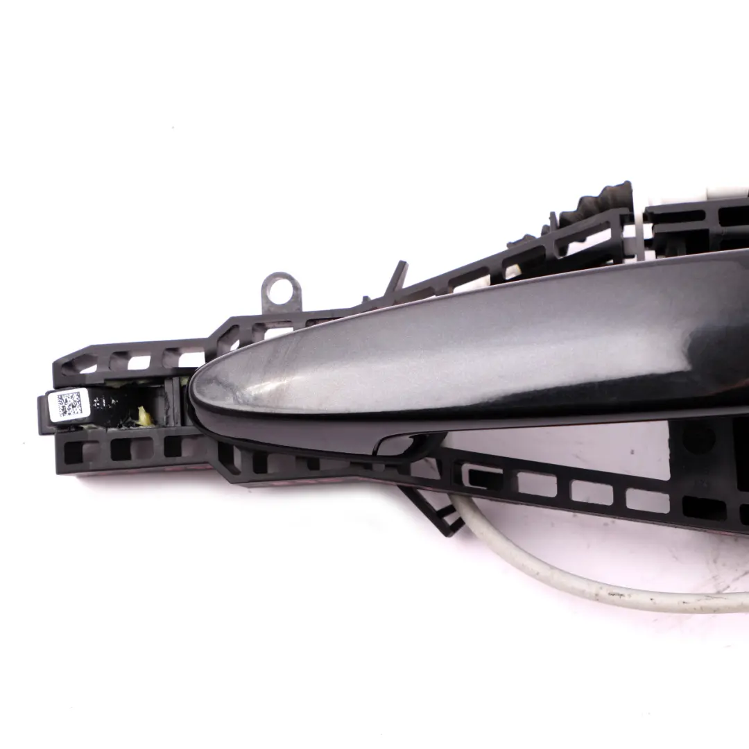 BMW 3 Series F30 F31 Door Handle Rear Right O/S Black Sapphire Metallic 475 - SKU 7242568-BS - Part number 7242568