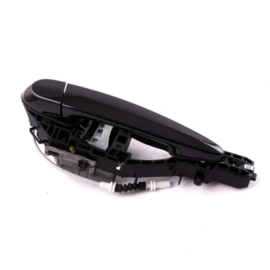 BMW 3 Series F30 F31 Door Handle Rear Right O/S Black Sapphire Metallic 475 - SKU 7242568-BS - Part number 7242568