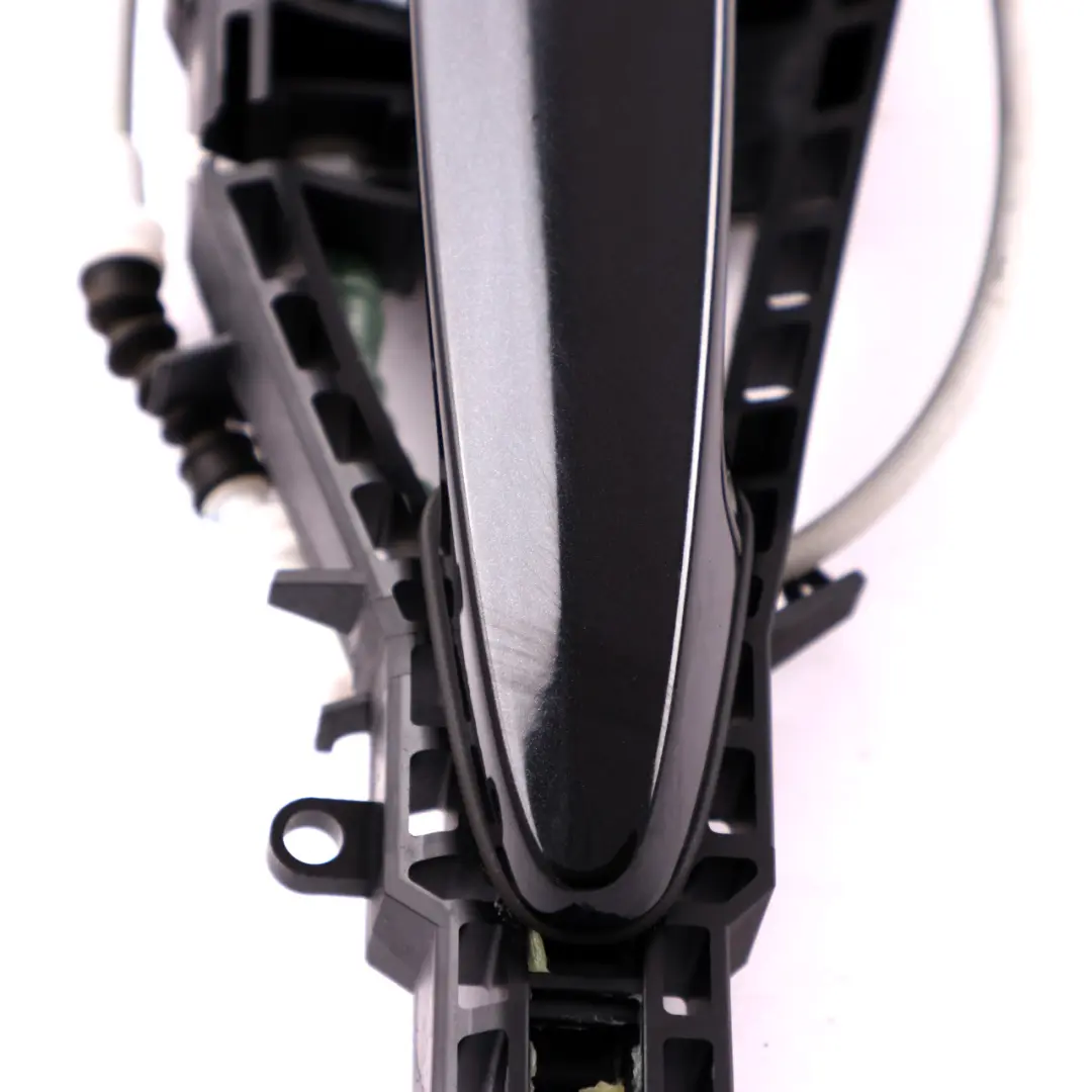 BMW 3 Series F30 F31 Door Handle Rear Right O/S Black Sapphire Metallic 475 - SKU 7242568-BS - Part number 7242568