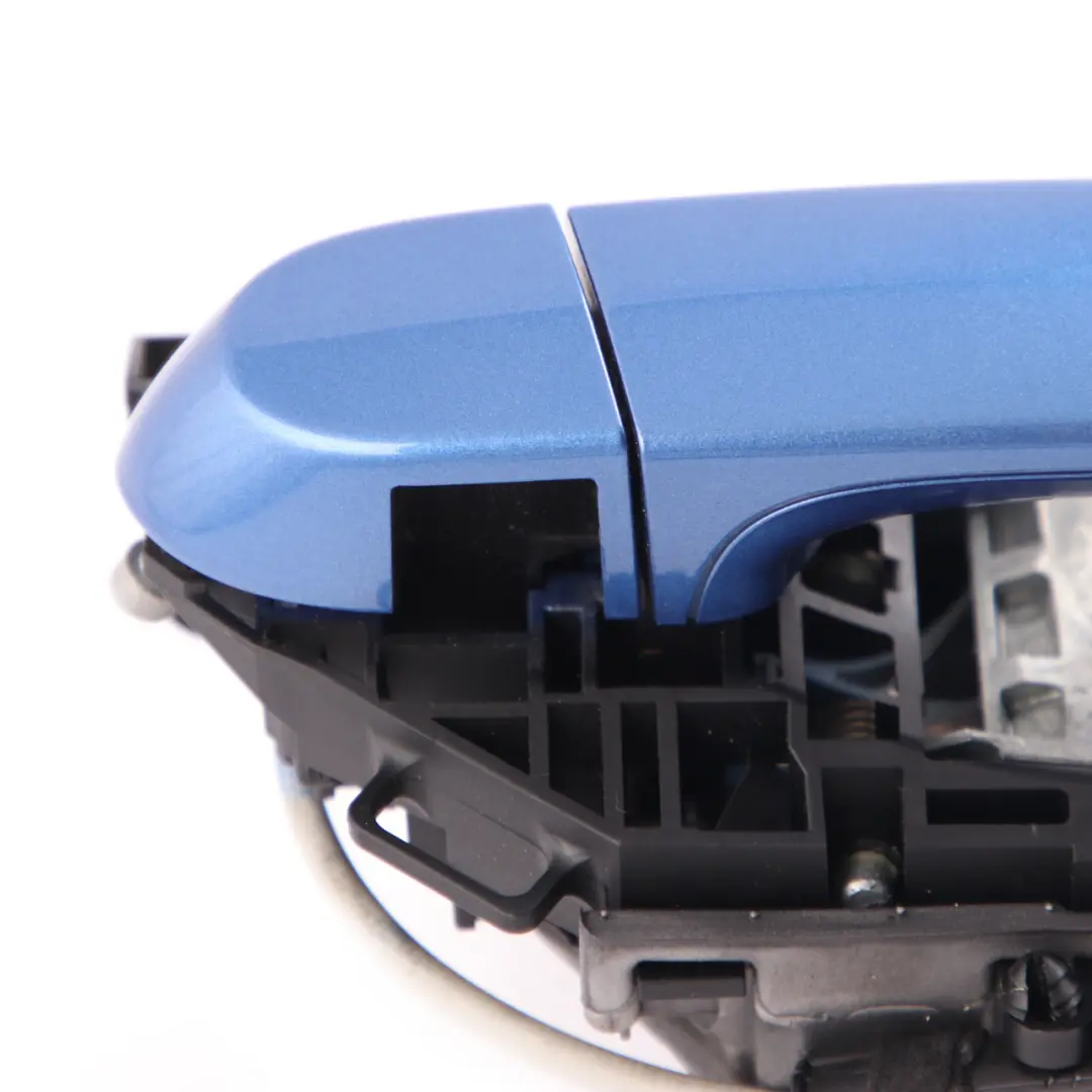  Maniglia porta BMW F30 F31 posteriore destra esterna Estorilblau Estoril B35 - SKU 7242568-EB2 - Numero di parte 7242568