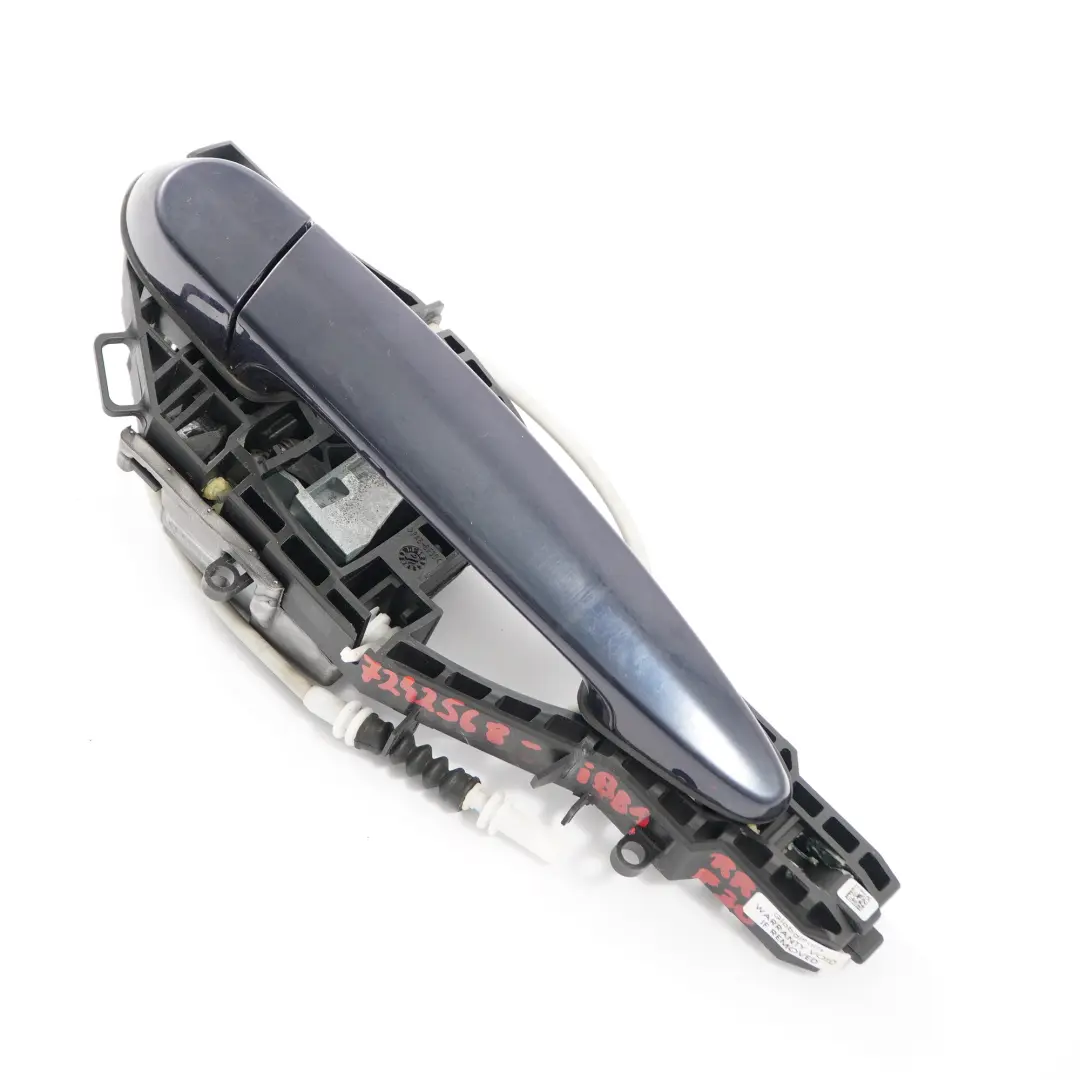 BMW F30 F31 Door Handle Rear Right O/S Imperial Blau Brillant Blue A89 - SKU 7242568-IBB1 - Part number 7242568