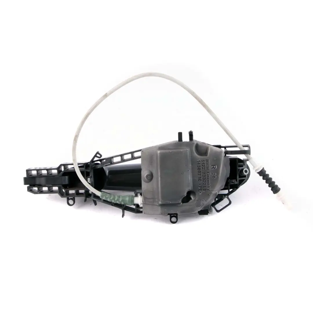 Right Outside Door Grab Handle O/S Mineral Grey Metallic to BMW 3 F30 F31 2 Rear with Part number 7242568 BMW 3 F30 F31 2 Rear Right Outside Door Grab Handle O/S Mineral Grey Metallic - SKU 7242568-MG2 - Part number 7242568