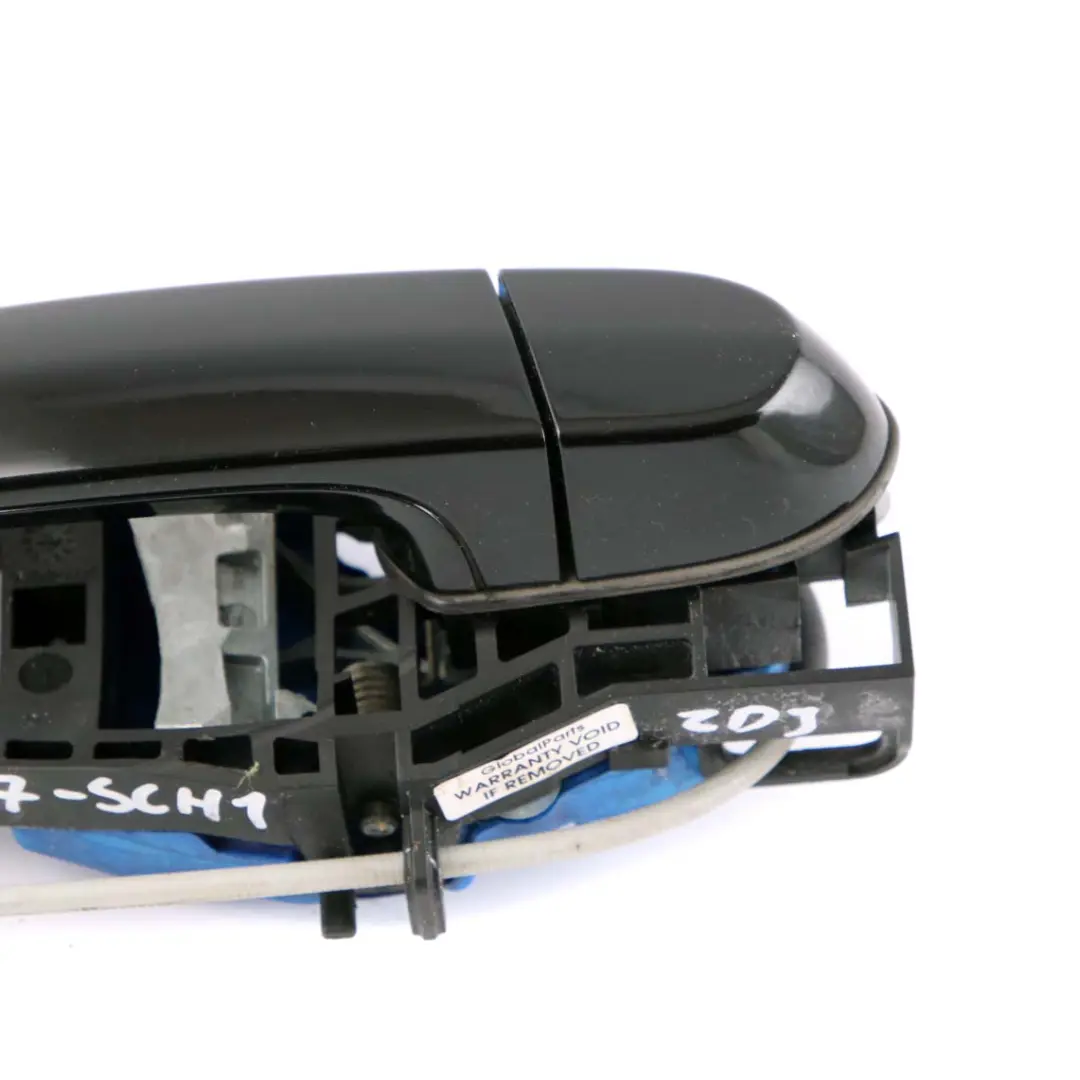 BMW 1 F20 F21 Rear Right Outside Door Grab Handle O/S Schwarz 2 Black 668 - SKU 7242568-SCH - Part number 7242568