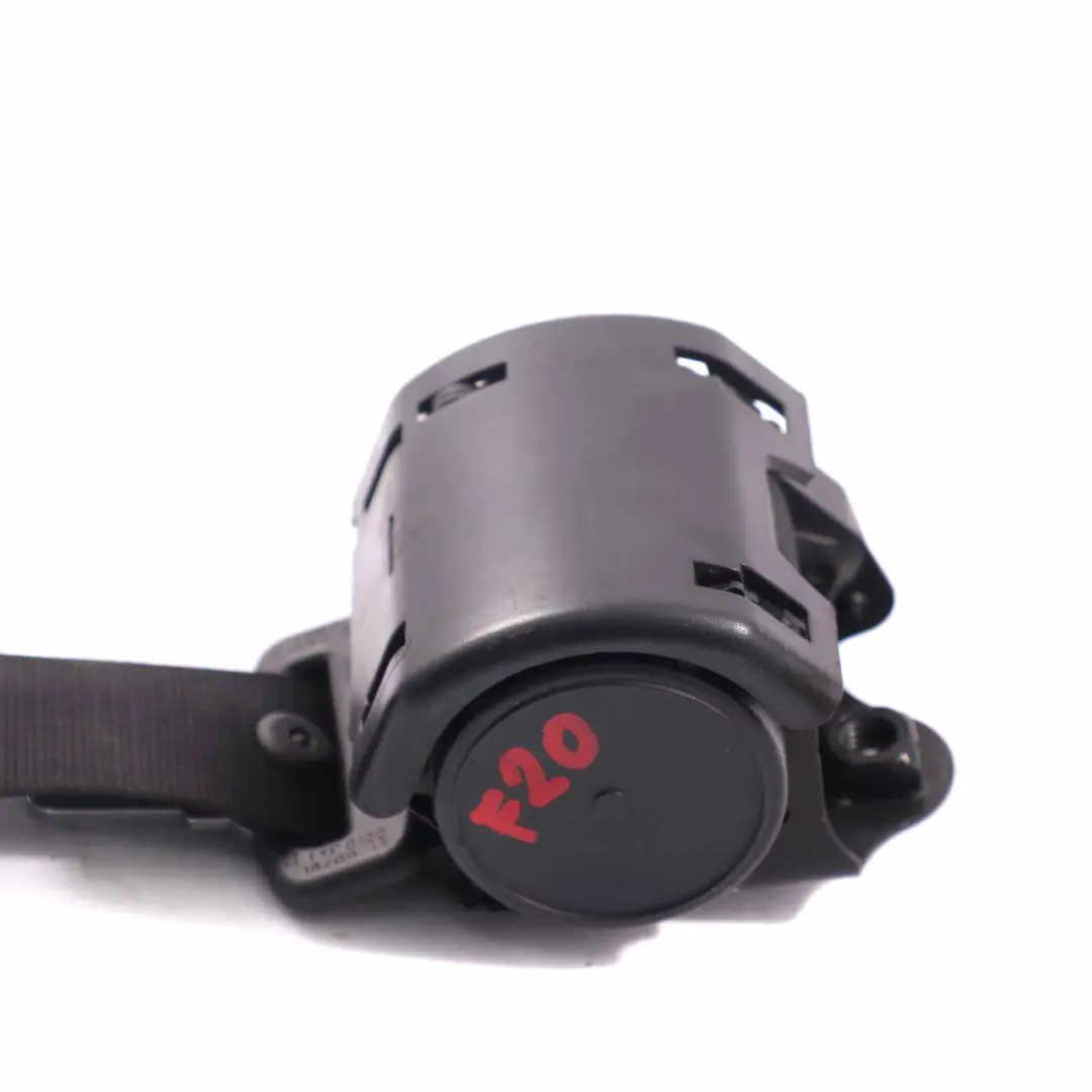  Ceinture sécurité BMW F20 F21 Ceinture arrière centrale supérieure Noir - SKU 7243312 - Numéro de pièce 7243312