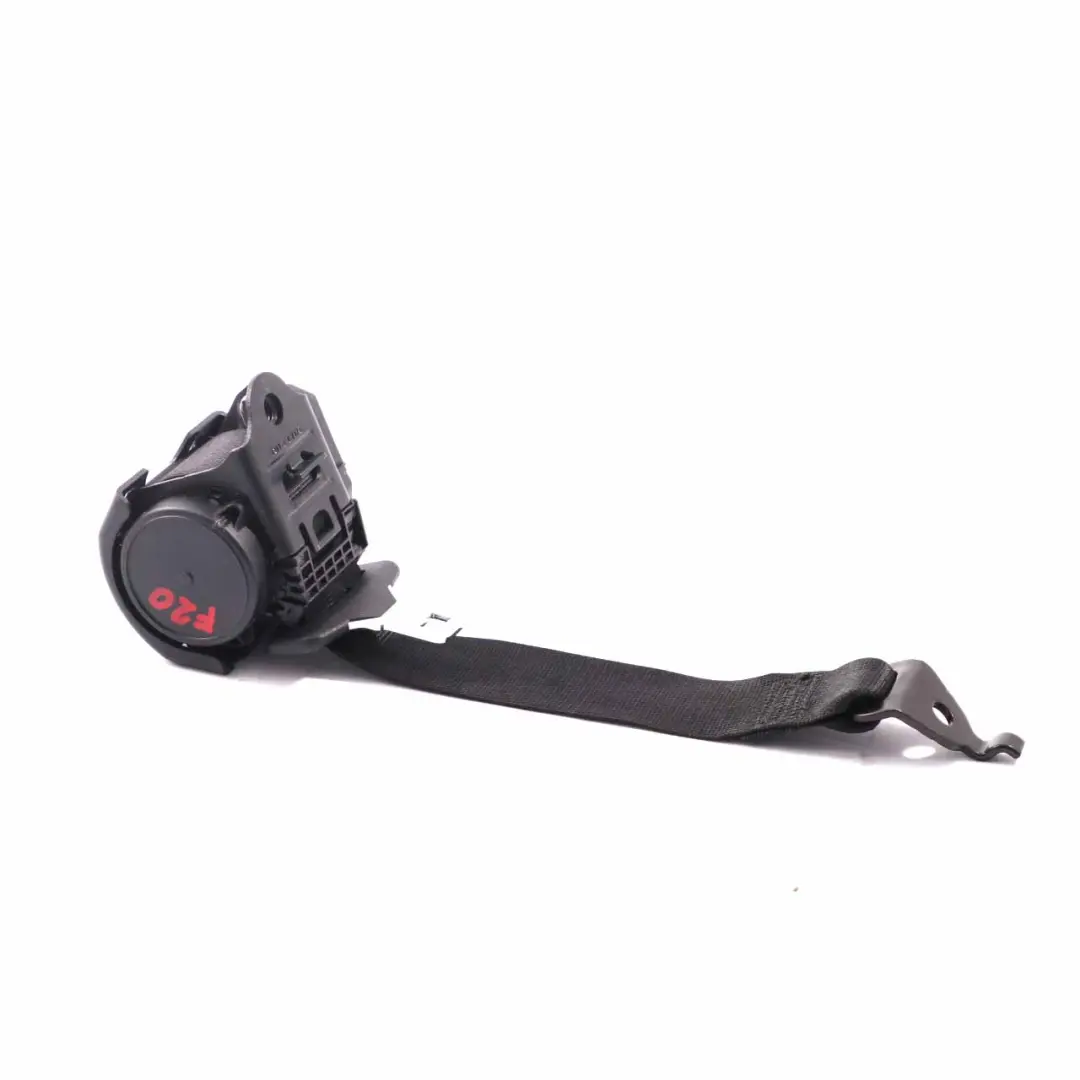  Ceinture sécurité BMW F20 F21 Ceinture arrière centrale supérieure Noir - SKU 7243312 - Numéro de pièce 7243312