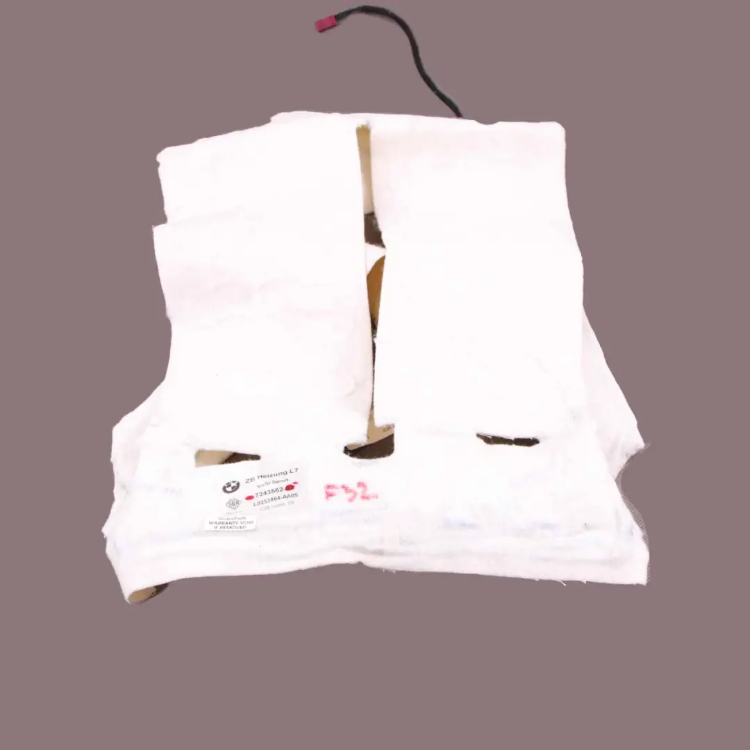 Front Heating Mat Element F21 F31 F32 to BMW F20 F30 Sport Seat with Part number 7243562 BMW F20 F30 Sport Seat Front Heating Mat Element F21 F31 F32 - SKU 7243562 - Part number 7243562