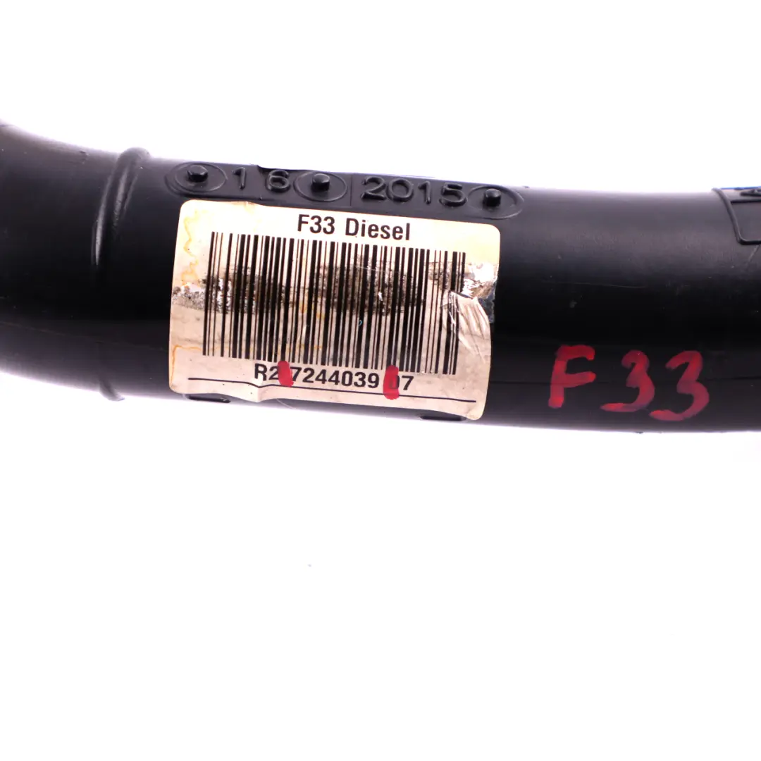 BMW F32 F33 Tuyau de remplissage en plastique Réservoir d'essence - SKU 7244039 - Numéro de pièce 7244039