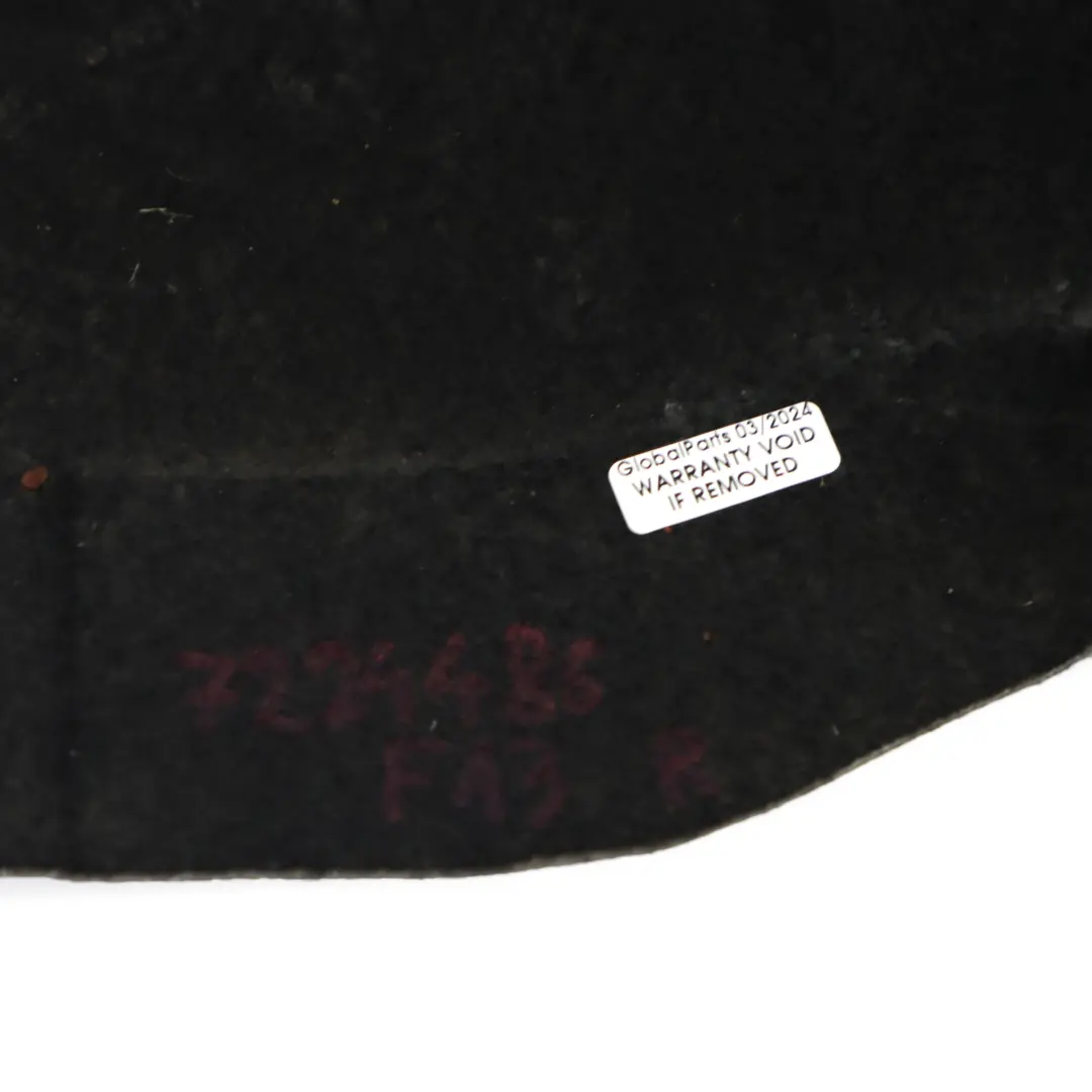 Osłona Panel Nadkola Nadkole Prawy Przód Tylna Część do BMW F06 F13 o numerze 7244184 BMW F06 F13 Osłona Panel Nadkola Nadkole Prawy Przód Tylna Część - SKU 7244184 - Numer Części 7244184