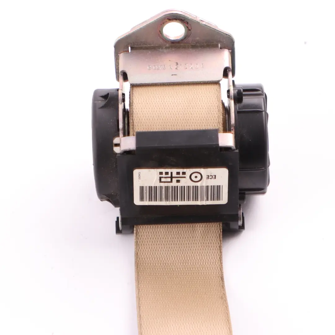 Belt Upper Rear Left Right N/O/S Seatbelt Beige to BMW E91 LCI Seat with Part number 7244210 BMW E91 LCI Seat Belt Upper Rear Left Right N/O/S Seatbelt Beige - SKU 7244210 - Part number 7244210
