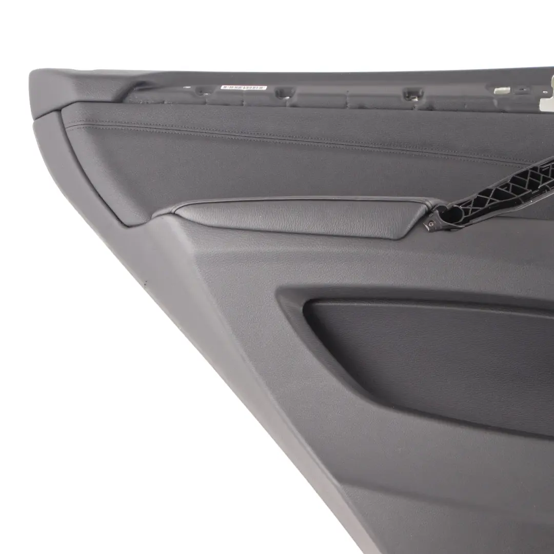 Door Card Rear Left N/S Lining Trim Panel Black Leather to BMW X5 E70 with Part number 7244415 BMW X5 E70 Door Card Rear Left N/S Lining Trim Panel Black Leather - SKU 7244415-1 - Part number 7244415