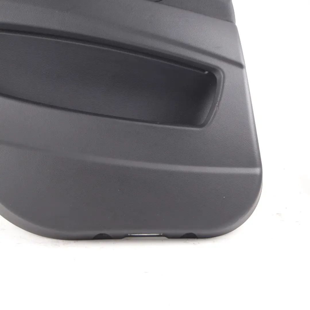 BMW X5 E70 Door Card Rear Left N/S Lining Trim Panel Black Leather - SKU 7244415-1 - Part number 7244415
