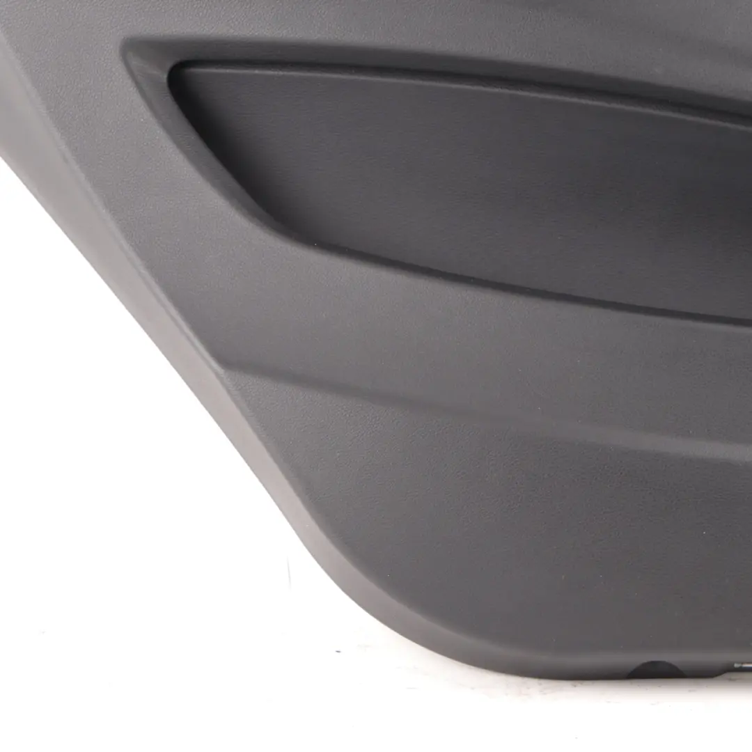 BMW X5 E70 Door Card Rear Left N/S Lining Trim Panel Black Leather - SKU 7244415-1 - Part number 7244415