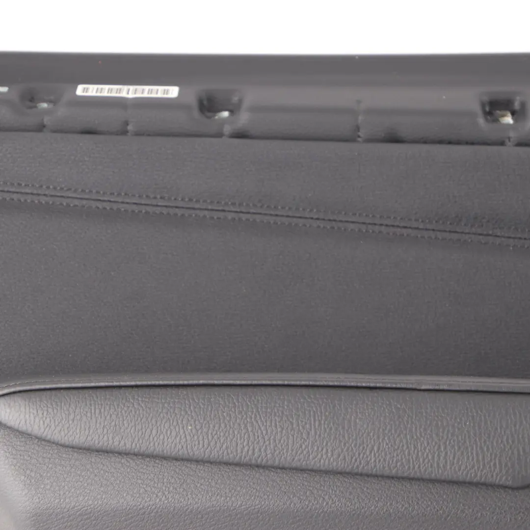 BMW X5 E70 Door Card Rear Left N/S Lining Trim Panel Black Leather - SKU 7244415-1 - Part number 7244415