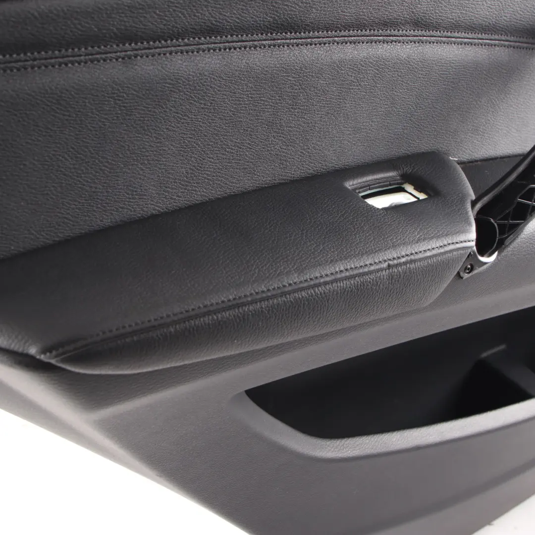 Door Card Rear Left N/S Lining Trim Panel Black Leather to BMW X5 E70 with Part number 7244415 BMW X5 E70 Door Card Rear Left N/S Lining Trim Panel Black Leather - SKU 7244415-1 - Part number 7244415