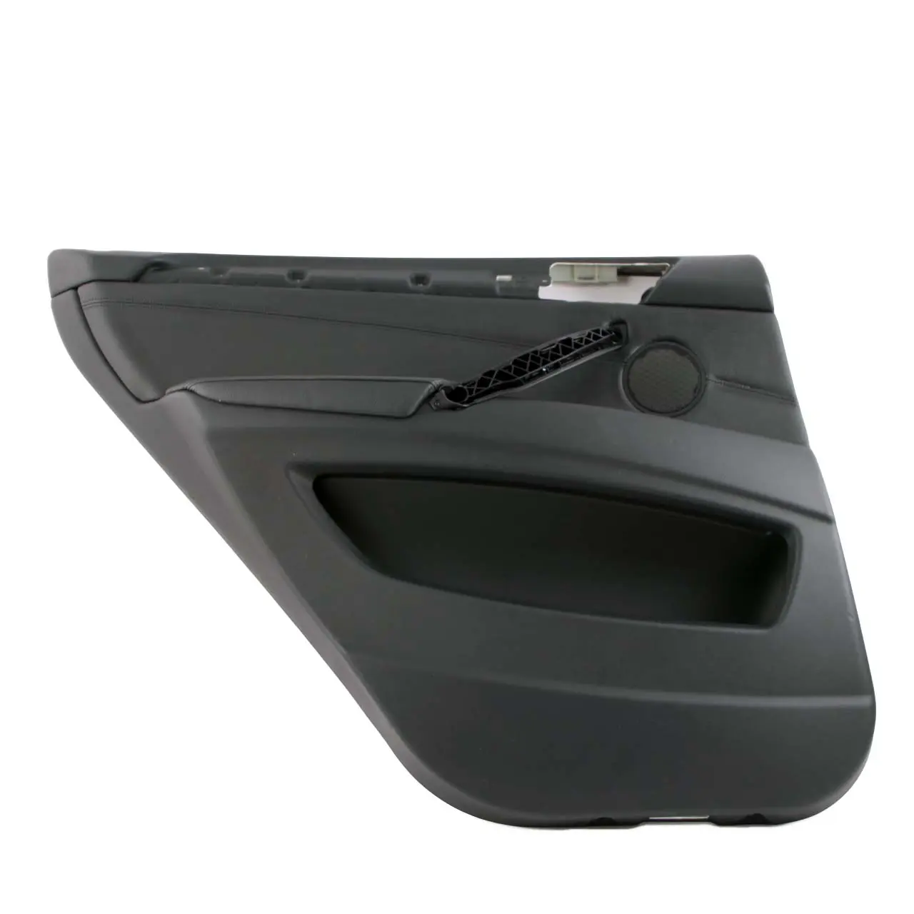BMW X5 E70 Door Card Rear Left N/S Lining Trim Panel Black Leather 7244415