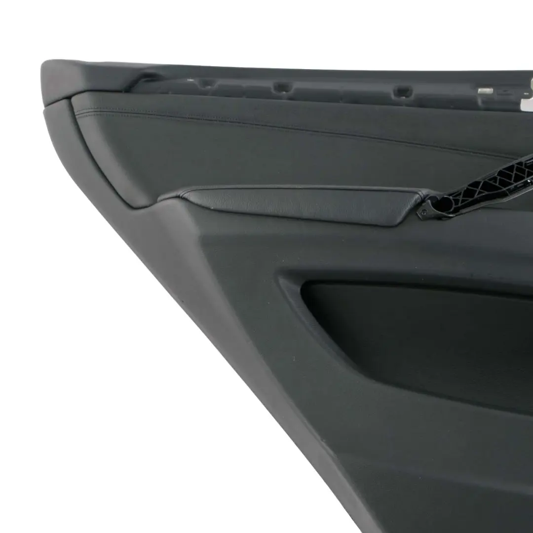 BMW X5 E70 Tür hinten links Verkleidung Verkleidungstafel Schwarz Leder - SKU 7244415 - Teilenummer 7244415