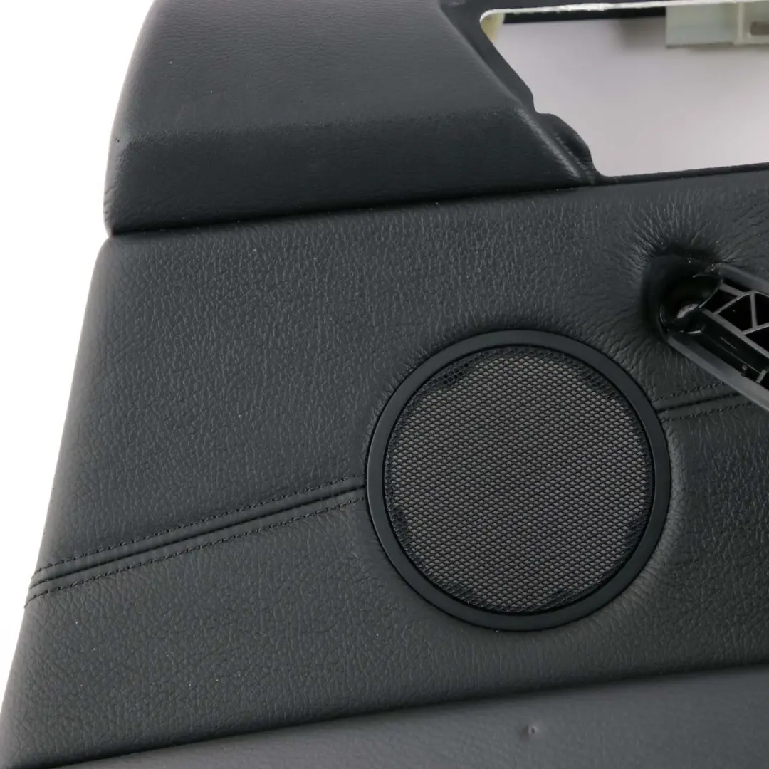 BMW X5 E70 Carte de Porte Arrière Droite Panneau habillage Cuir Noir - SKU 7244416 - Numéro de pièce 7244416