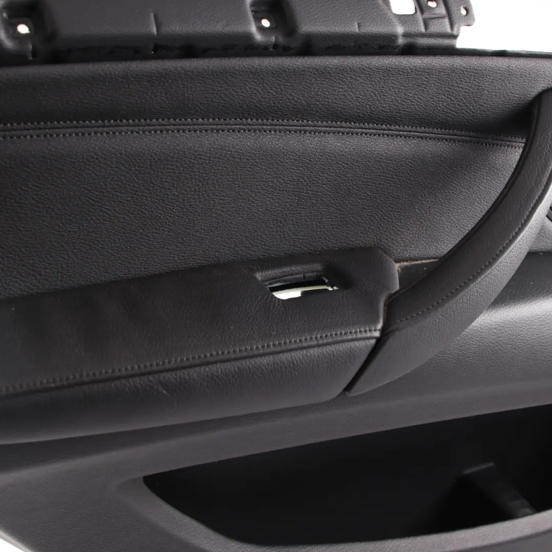 Door Card Rear Left N/S HiFi Lining Trim Panel Black Leather to BMW X5 E70 with Part number 7244415 BMW X5 E70 Door Card Rear Left N/S HiFi Lining Trim Panel Black Leather - SKU 7244447 - Part number 7244415