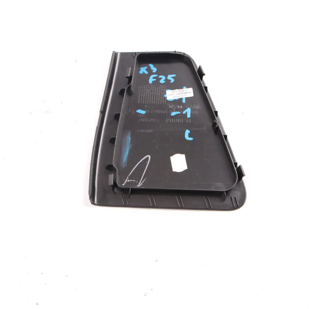 Pannello Copertura Portellone Posteriore Sinistro per BMW X3 F25 con numero di parte 7244475 BMW X3 F25 Pannello Copertura Portellone Posteriore Sinistro - SKU 7244475-1 - Numero di parte 7244475