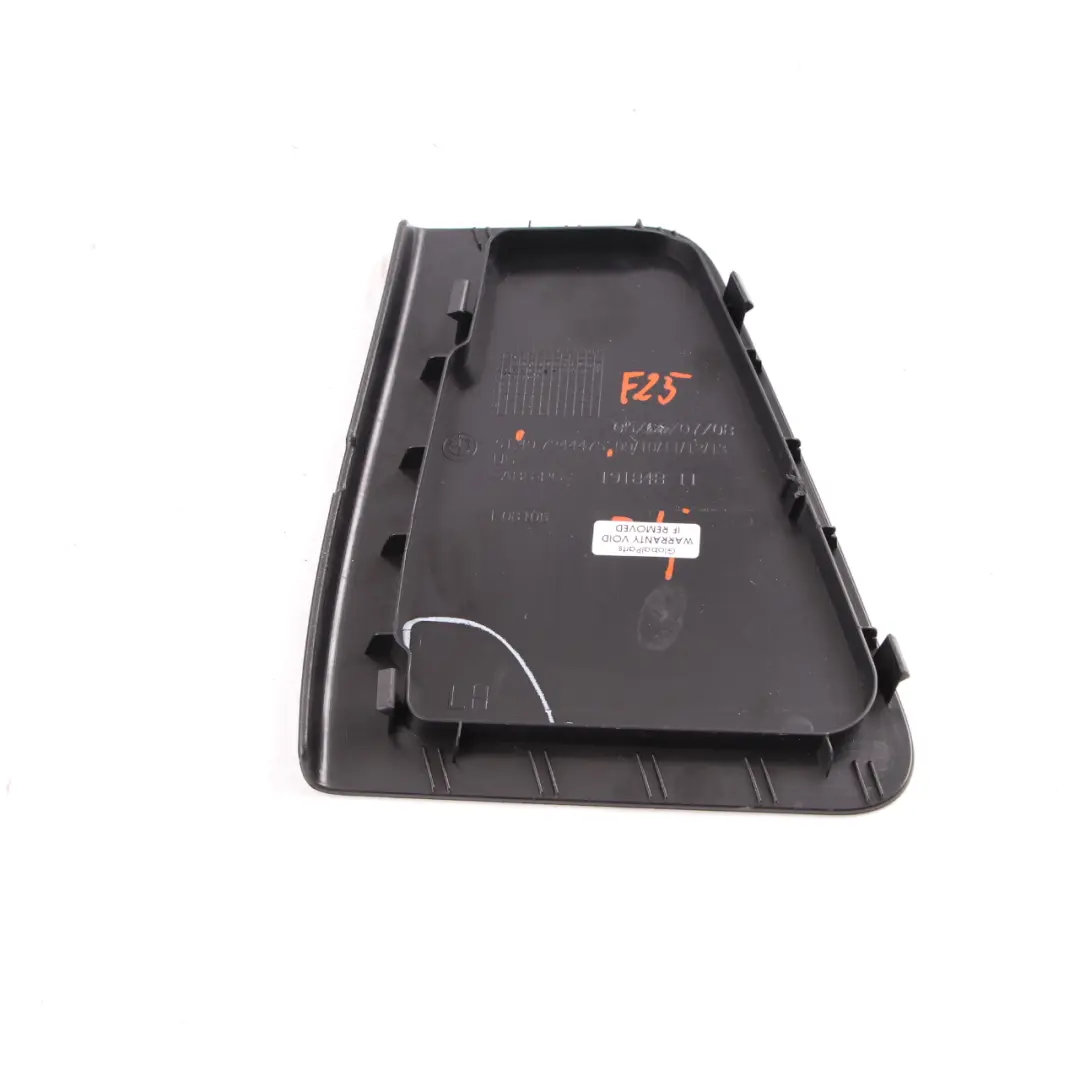 BMW X3 F25 Embellecedor Panel Tapa Maletero Izquierdo Portón Trasero Escotilla - SKU 7244475 - Número de pieza 7244475