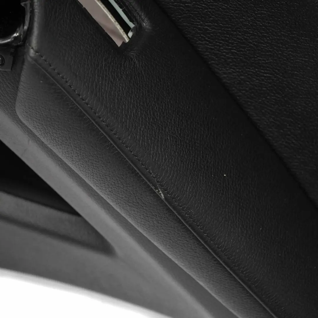 Tarjeta de Puerta Trasera Derecha Cuero Negro para BMW X5 E70 con número de pieza 7244526 BMW X5 E70 Tarjeta de Puerta Trasera Derecha Cuero Negro - SKU 7244526 - Número de pieza 7244526