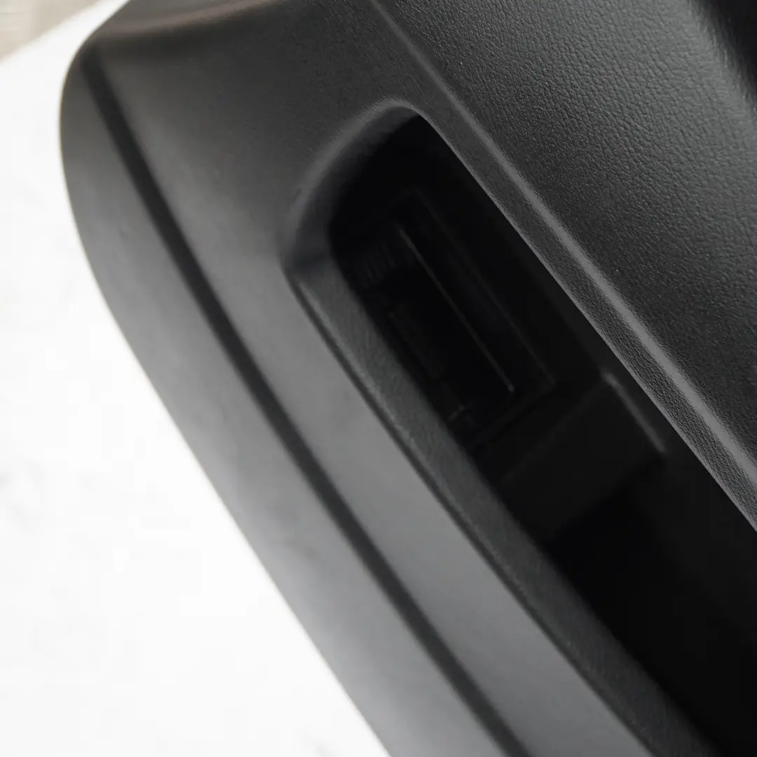 Tarjeta de Puerta Trasera Derecha Cuero Negro para BMW X5 E70 con número de pieza 7244526 BMW X5 E70 Tarjeta de Puerta Trasera Derecha Cuero Negro - SKU 7244526 - Número de pieza 7244526