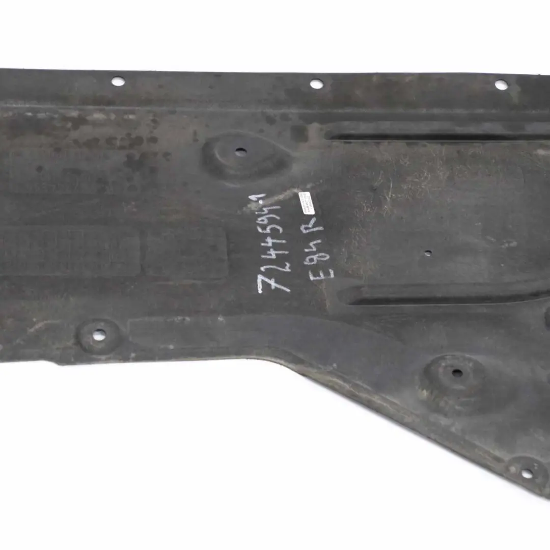 BMW X1 E84 Cubierta de bajos derecha Cubierta de bajos del chasis - SKU 7244594-1 - Número de pieza 7244594