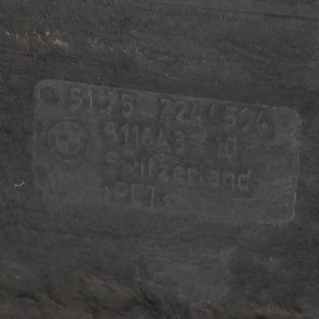 Unterflurverkleidung rechts Unterbodenschutz für BMW X1 E84 mit Teilenummer 7244594 BMW X1 E84 Unterflurverkleidung rechts Unterbodenschutz - SKU 7244594 - Teilenummer 7244594