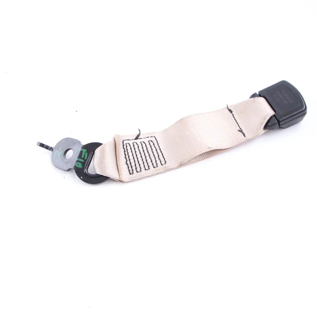 Centre Middle Safety Seat Belt Buckle Latch Oyster to BMW F10 Rear with Part number 7244843 BMW F10 Rear Centre Middle Safety Seat Belt Buckle Latch Oyster - SKU 7244843 - Part number 7244843