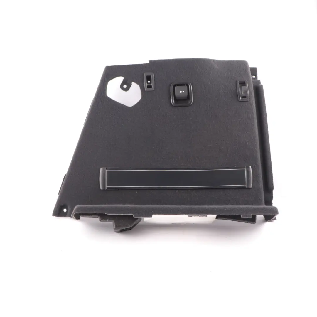 Trunk Lateral Cover Boot Luggage Trim Panel Right O/S Black to BMW X3 F25 with Part number 7245314 BMW X3 F25 Trunk Lateral Cover Boot Luggage Trim Panel Right O/S Black - SKU 7245314 - Part number 7245314