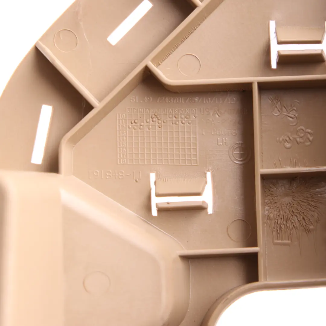 Seatbelt Bracket Rear Left N/S Trim Cover Panel Seat Belt 7243781 to BMW X3 F25 with Part number 7245319 BMW X3 F25 Seatbelt Bracket Rear Left N/S Trim Cover Panel Seat Belt 7243781 - SKU 7245319 - Part number 7245319