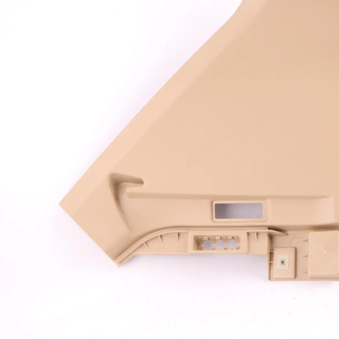 Column D Cover Trim Pillar Covering Beige Left N/S 7228139 to BMW X3 F25 Rear with Part number 7245449 BMW X3 F25 Rear Column D Cover Trim Pillar Covering Beige Left N/S 7228139 - SKU 7245449 - Part number 7245449