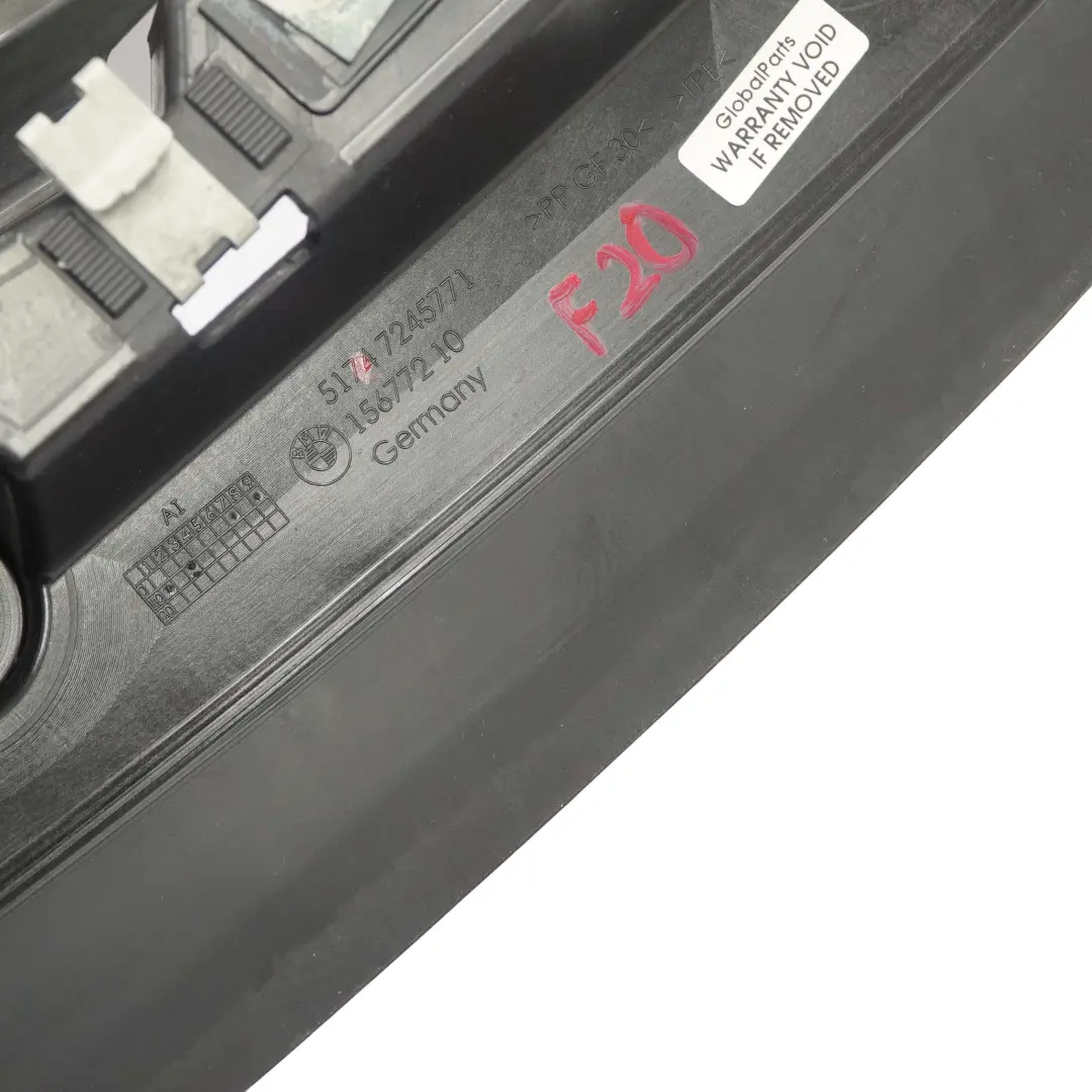 Front Slam Panel Radiator Support Upper Air Duct Top to BMW F20 F21 with Part number 7245771 BMW F20 F21 Front Slam Panel Radiator Support Upper Air Duct Top - SKU 7245771 - Part number 7245771