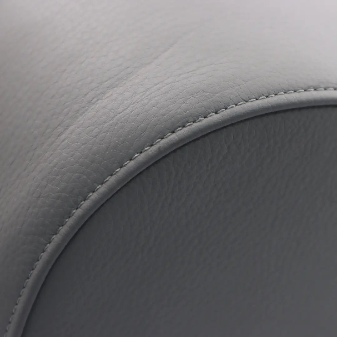 Backrest Centre Armrest Shelf Cup Holder Leather Grey to BMW E60 Rear Seat with Part number 7245847 BMW E60 Rear Seat Backrest Centre Armrest Shelf Cup Holder Leather Grey - SKU 7245847 - Part number 7245847