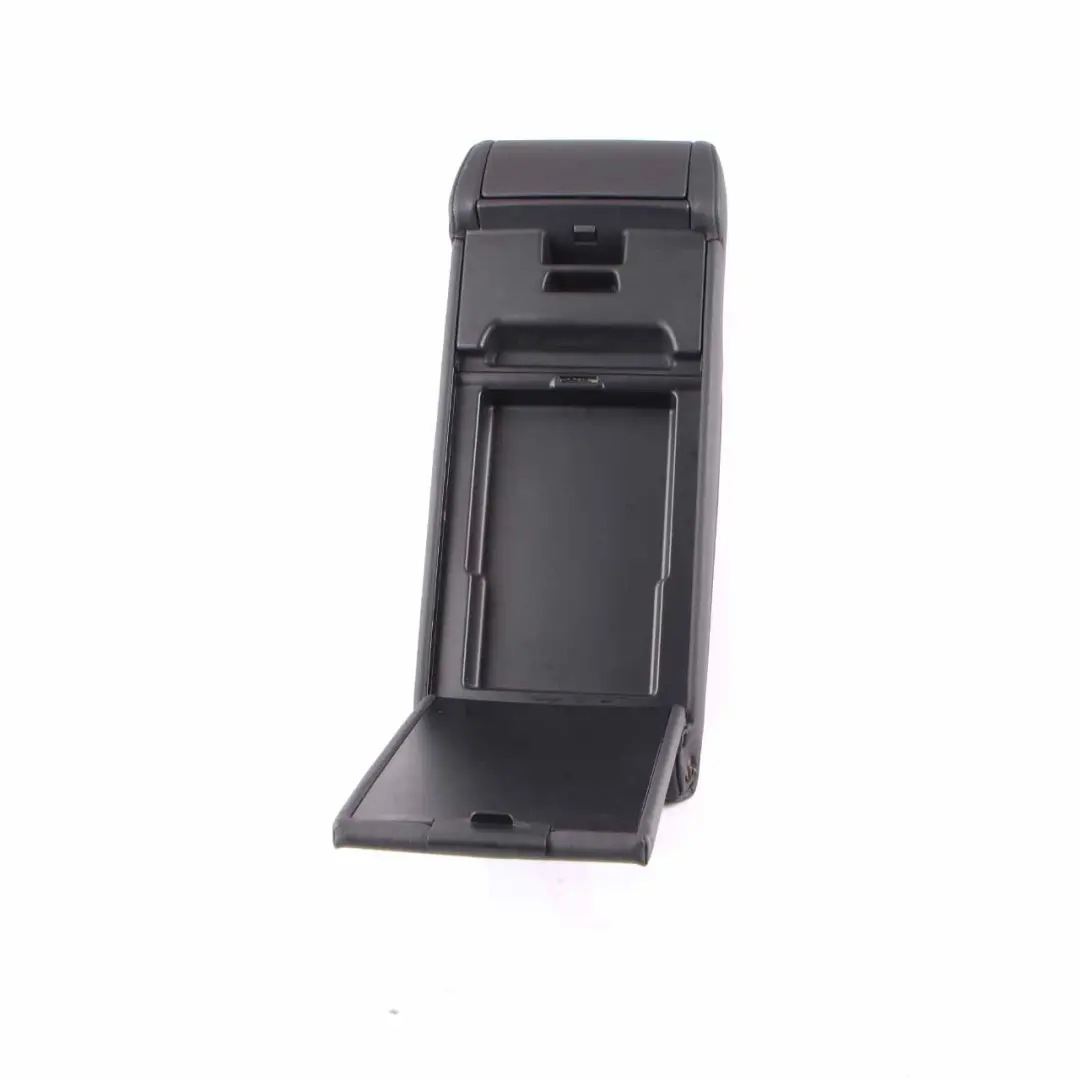 Armrest Centre Backrest Storage Tray Dakota Black to BMW E61 Rear Seat with Part number 7245856 BMW E61 Rear Seat Armrest Centre Backrest Storage Tray Dakota Black - SKU 7245856 - Part number 7245856