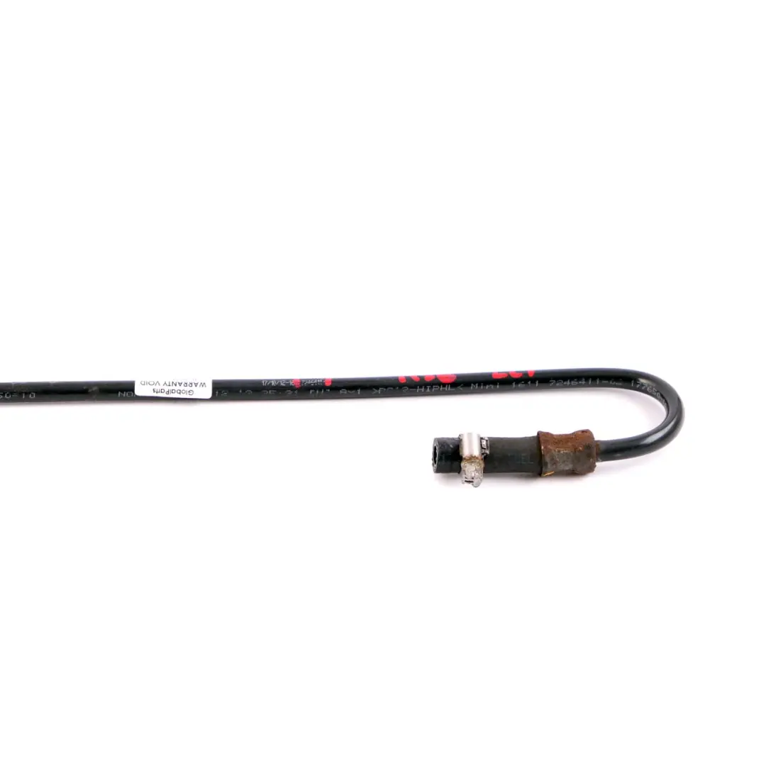 N47N Fuel Feed Line Pipe Hose Rear to Mini Cooper D R55 R56 R57 LCI with Part number 7246411 Mini Cooper D R55 R56 R57 LCI N47N Fuel Feed Line Pipe Hose Rear - SKU 7246411 - Part number 7246411