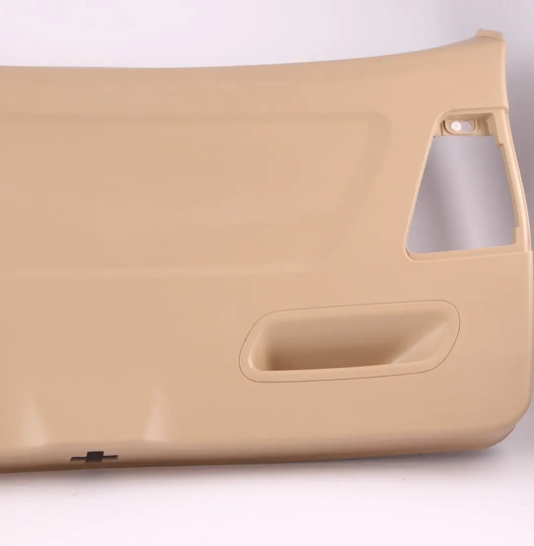 BMW X3 F25 Trunk Lid Cover Panel Interior Lower Tailgate Trim Beige - SKU 7246423 - Part number 7246423