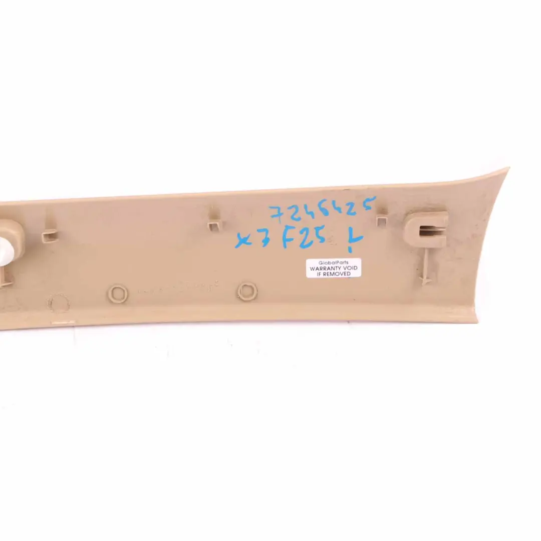 Trunk Lid Panel Trim Rear Left N/S Tailgate Cover Beige 7221297 to BMW X3 F25 with Part number 7246425 BMW X3 F25 Trunk Lid Panel Trim Rear Left N/S Tailgate Cover Beige 7221297 - SKU 7246425 - Part number 7246425