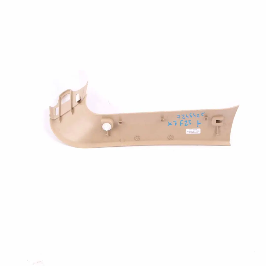 Trunk Lid Panel Trim Rear Left N/S Tailgate Cover Beige 7221297 to BMW X3 F25 with Part number 7246425 BMW X3 F25 Trunk Lid Panel Trim Rear Left N/S Tailgate Cover Beige 7221297 - SKU 7246425 - Part number 7246425