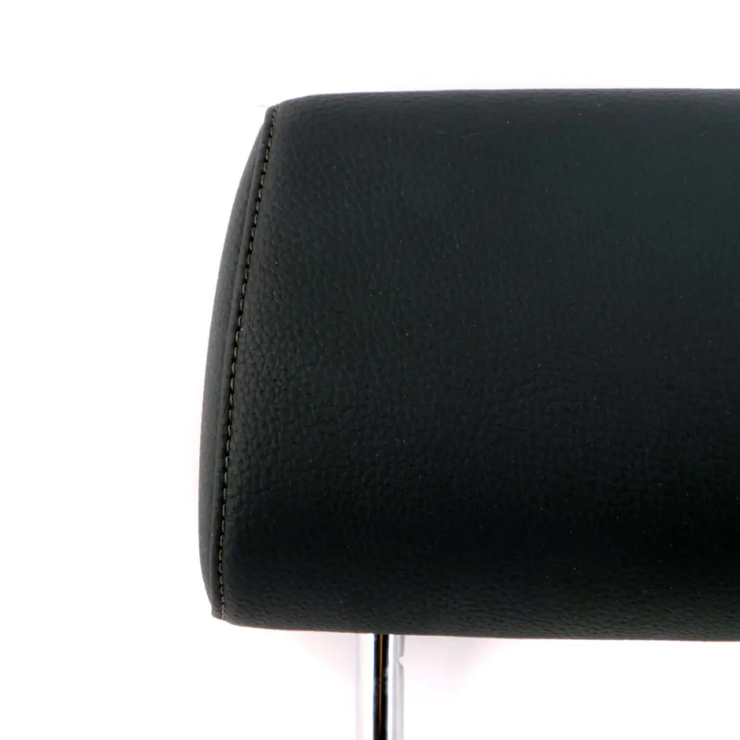 Backrest Middle Folding Headrest Black Leather to BMW E90 E91 LCI Rear Seat with Part number 7246483 BMW E90 E91 LCI Rear Seat Backrest Middle Folding Headrest Black Leather - SKU 7246483 - Part number 7246483