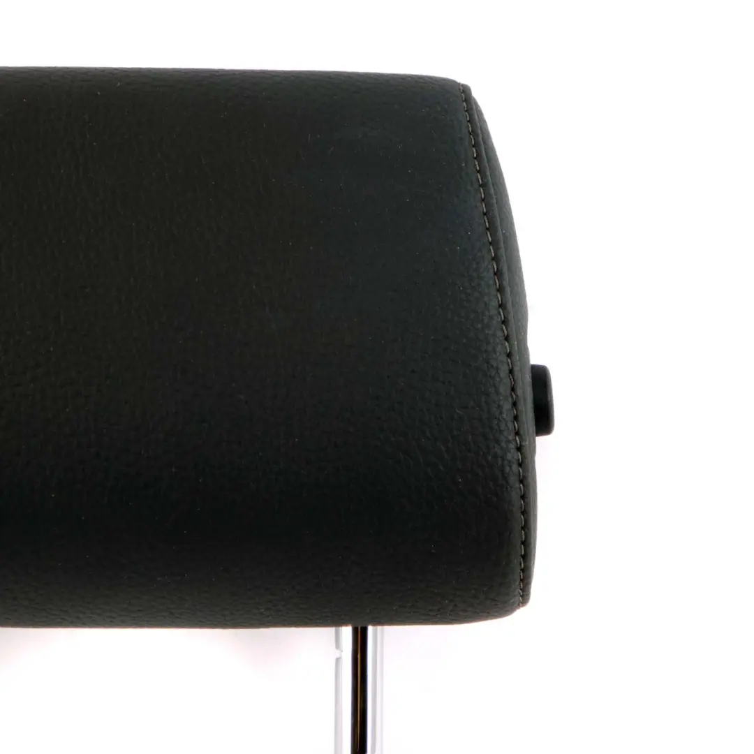 Backrest Middle Folding Headrest Black Leather to BMW E90 E91 LCI Rear Seat with Part number 7246483 BMW E90 E91 LCI Rear Seat Backrest Middle Folding Headrest Black Leather - SKU 7246483 - Part number 7246483