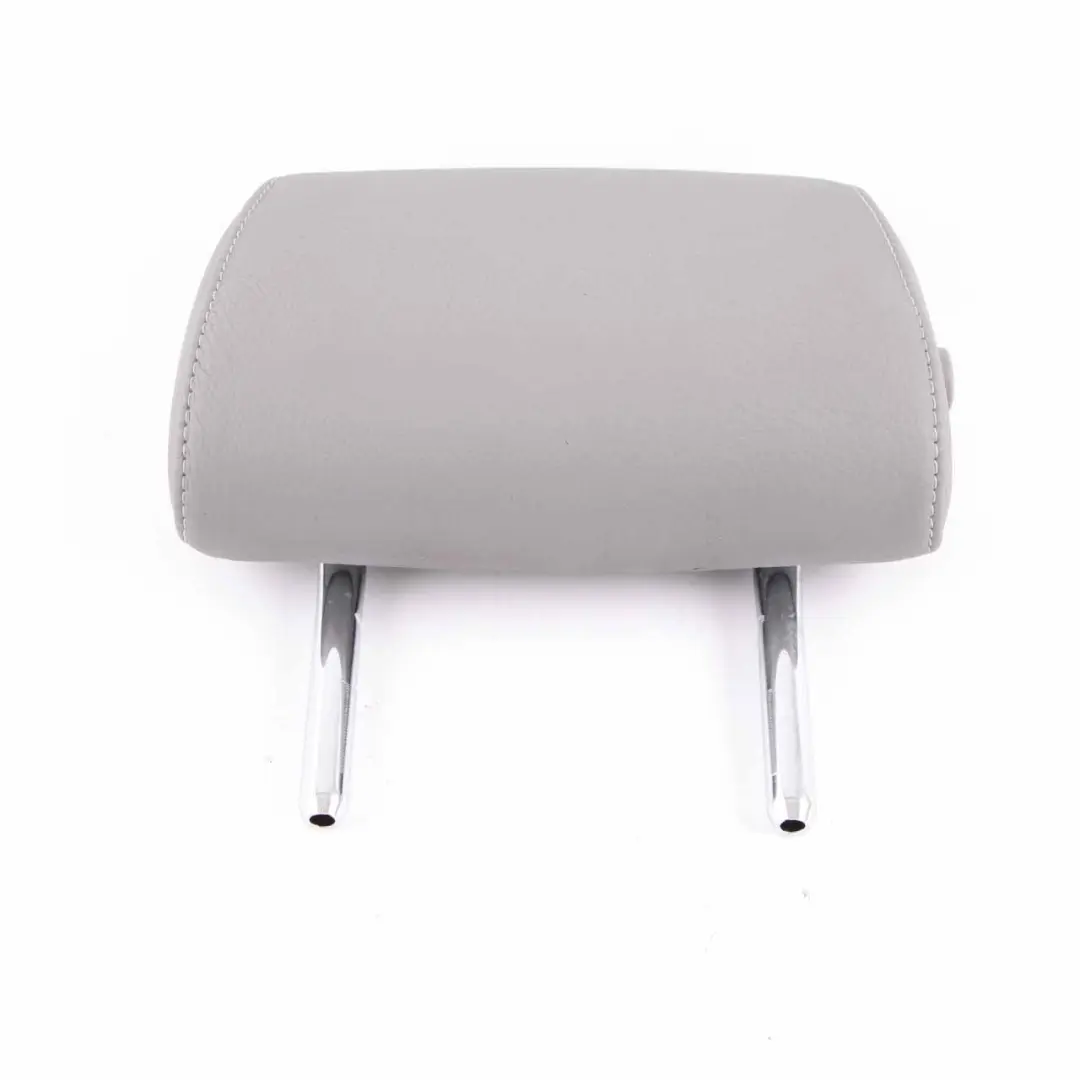 Headrest BMW E90 E91 LCI Rear Seat Middle Folding Head Rest Leather Grey to Seat with Part number 7246484 Seat Headrest BMW E90 E91 LCI Rear Seat Middle Folding Head Rest Leather Grey - SKU 7246484 - Part number 7246484