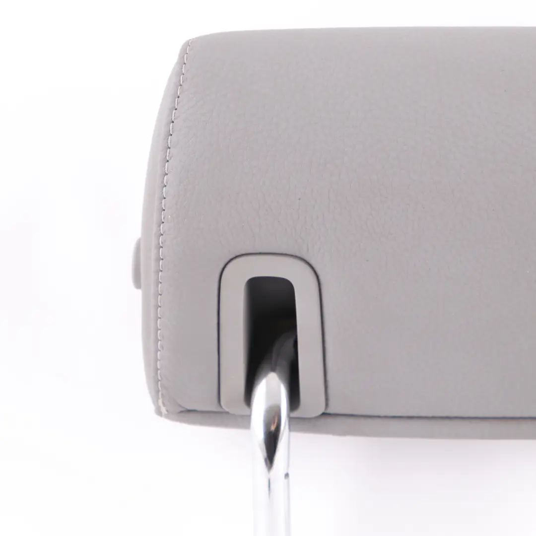 Appui-tête de siège BMW E90 E91 LCI Appui-tête central rabattable en cuir gris pour à propos du numéro de pièce 7246484 Appui-tête de siège BMW E90 E91 LCI Appui-tête central rabattable en cuir gris - SKU 7246484 - Numéro de pièce 7246484