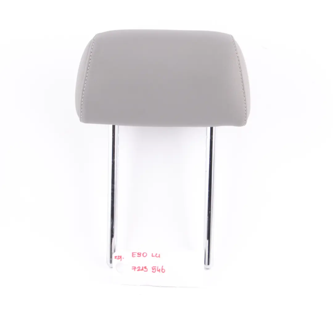 Asiento Reposacabezas BMW E90 E91 LCI Trasero Izquierdo Derecho Cuero Gris para con número de pieza 7246490 Asiento Reposacabezas BMW E90 E91 LCI Trasero Izquierdo Derecho Cuero Gris - SKU 7246490 - Número de pieza 7246490