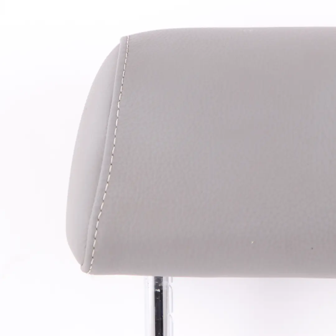 Headrest BMW E90 E91 LCI Rear Seat Left Right N/O/S Headrest Grey Leather to Seat with Part number 7246490 Seat Headrest BMW E90 E91 LCI Rear Seat Left Right N/O/S Headrest Grey Leather - SKU 7246490 - Part number 7246490