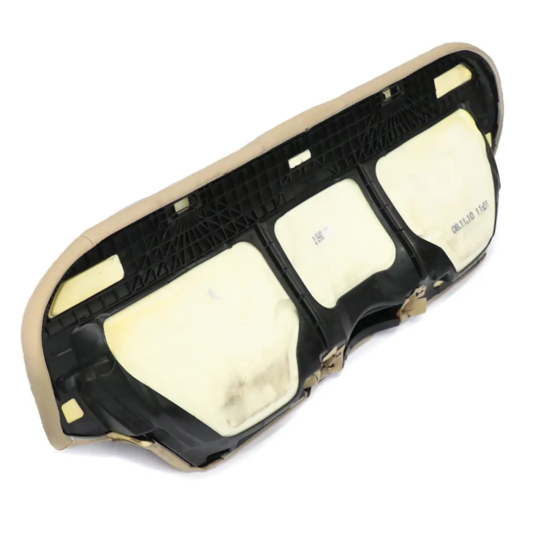 Couch Bench Interior Cover Leather Dakota Beige to BMW E90 LCI Rear Seat with Part number 7246510 BMW E90 LCI Rear Seat Couch Bench Interior Cover Leather Dakota Beige - SKU 7246510-1 - Part number 7246510