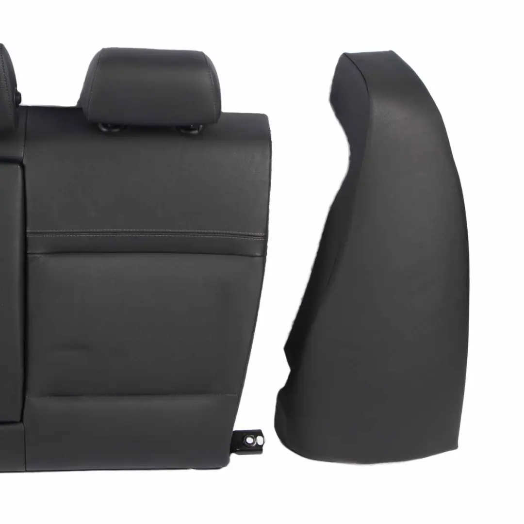 Leather Rear Seats Set Sofa Bench Folding Backrest to Rear Seat BMW E90 LCI Black with Part number 7212283 Rear Seat BMW E90 LCI Black Leather Rear Seats Set Sofa Bench Folding Backrest - SKU 7246511-1 - Part number 7212283